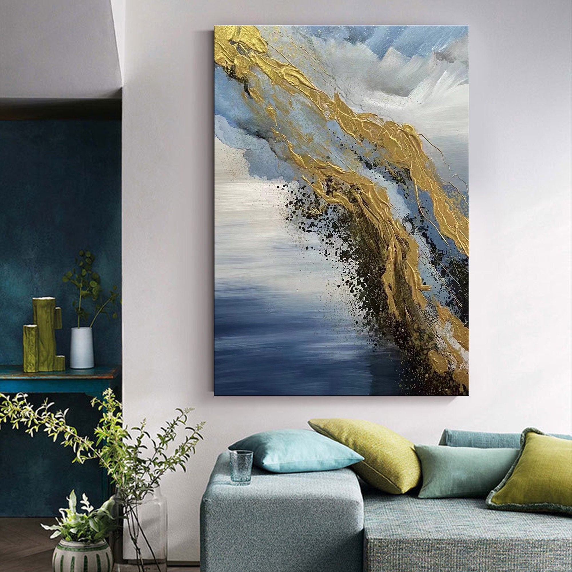 Harmonizing Elegance: Bespoke Oil Paintings in Modern Home Decor