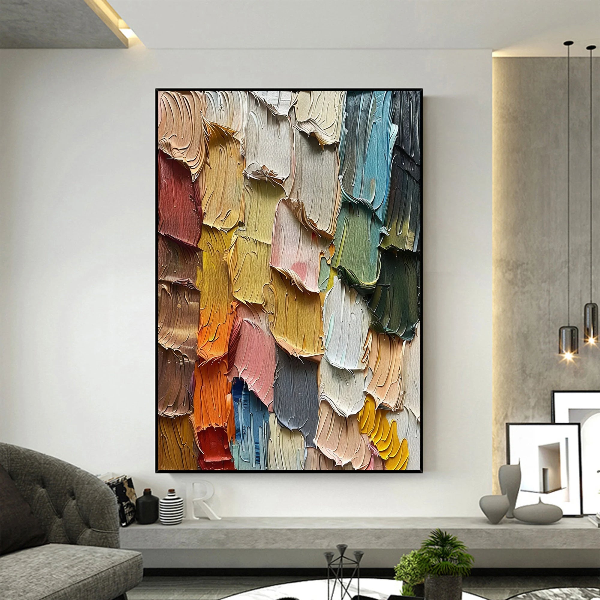 Vibrant Strokes: Personalizing Space with Custom Oil Paintings