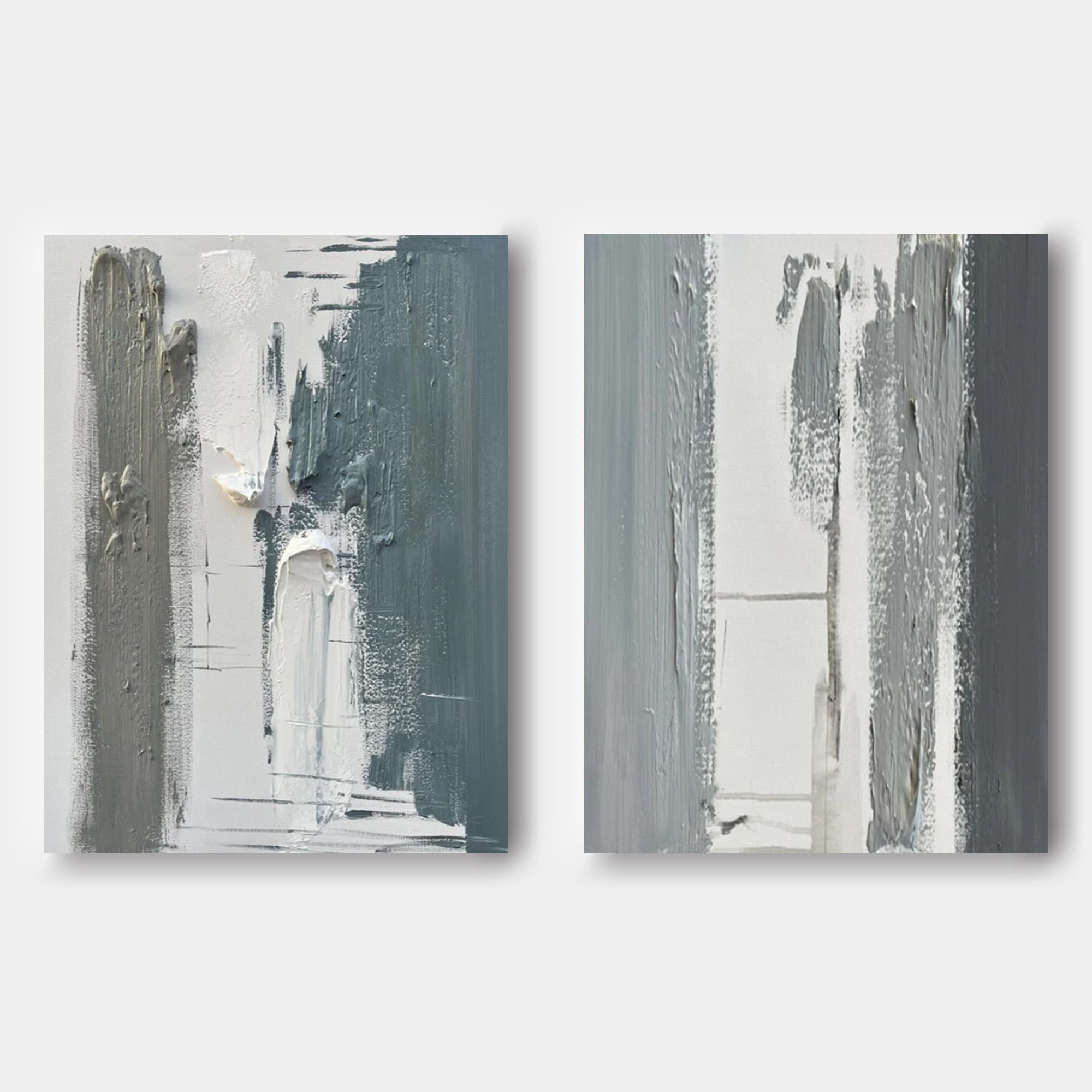 Abstract Painting Set Of 2 #SP080