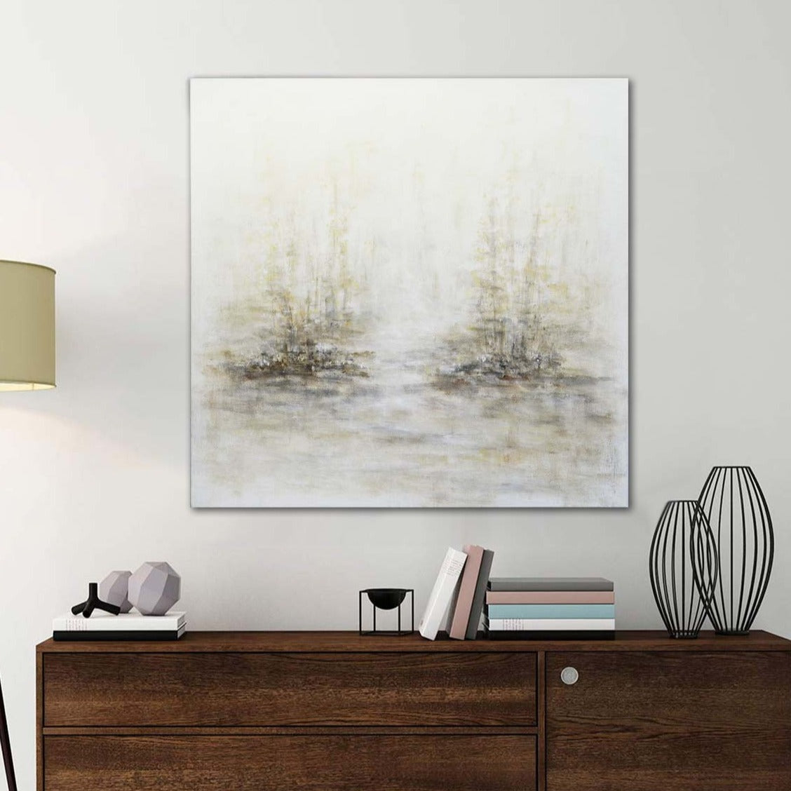 Nature Forest Abstract Light Wall Art "4 Seasons"
