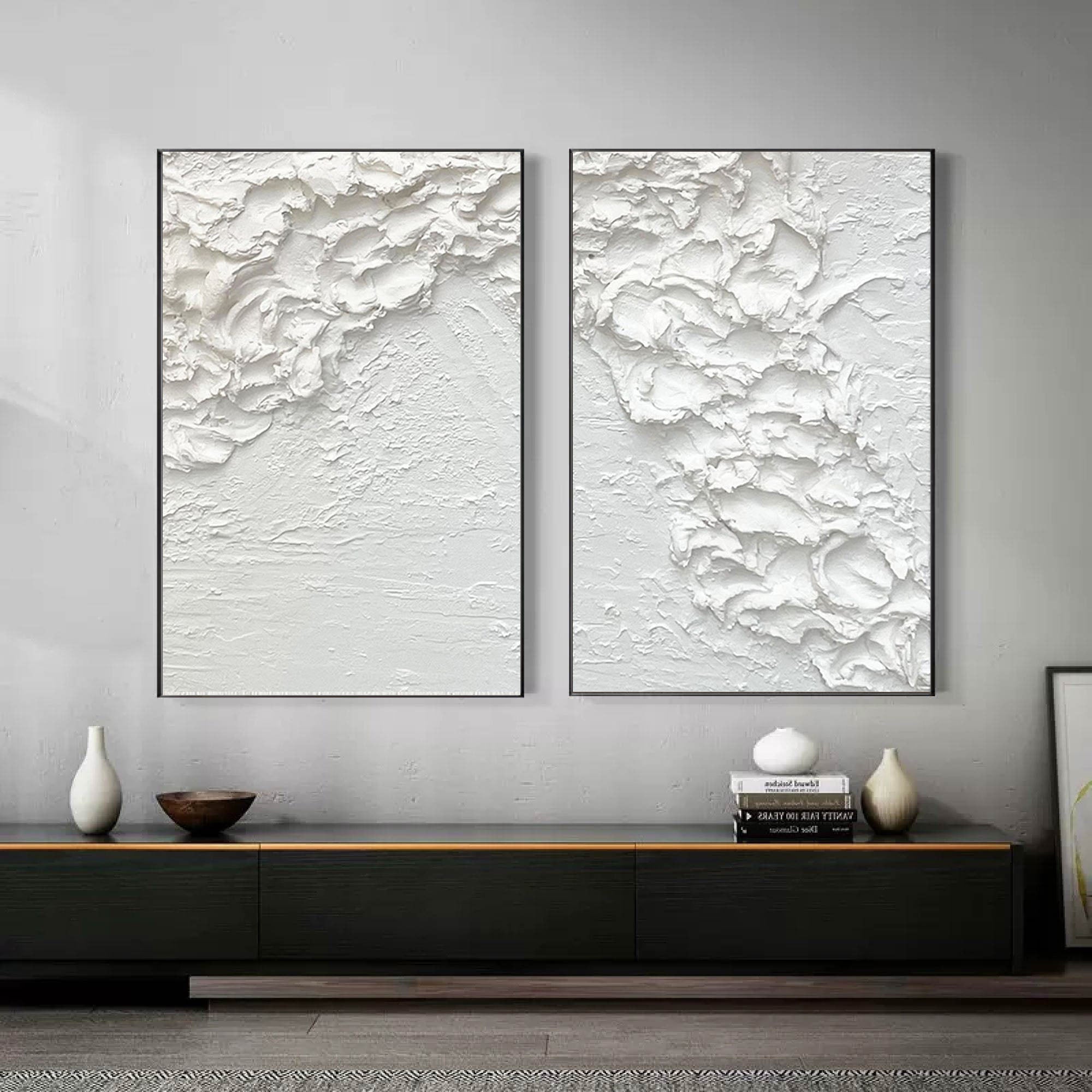 Abstract Tranquility Painting SET OF 2 #AVG 009