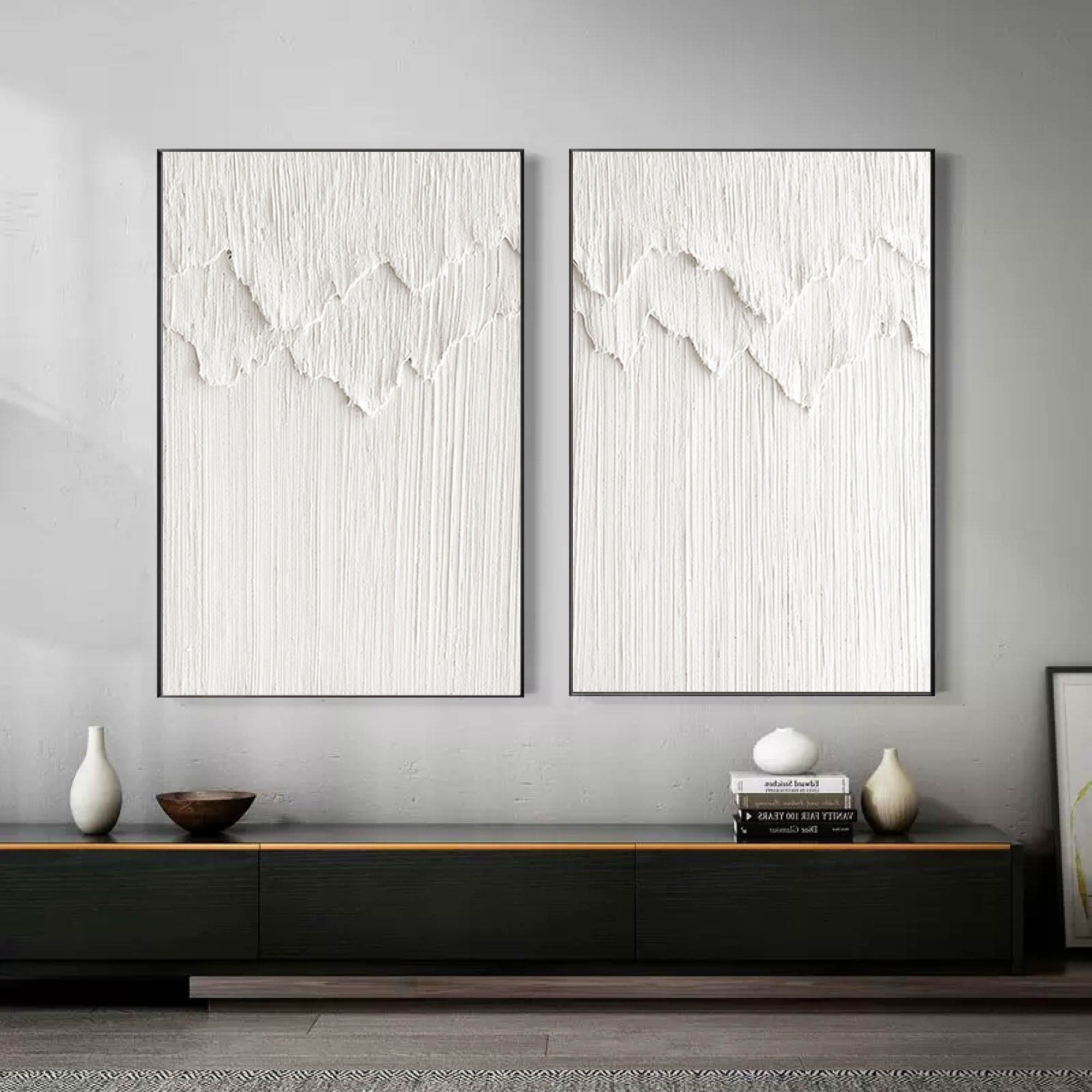 Abstract Tranquility Painting SET OF 2 #AVG 008