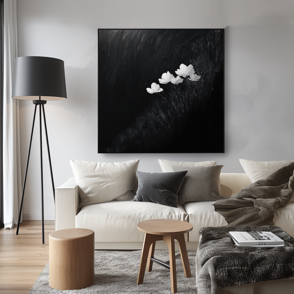 Bloom in Darkness Canvas