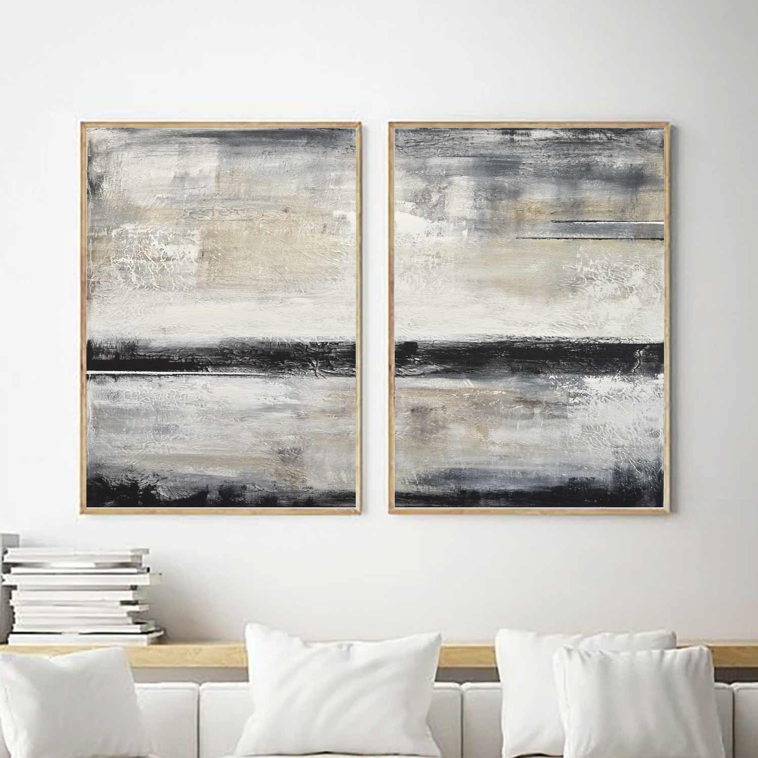 Diptych Paintings High End Art "Daydream"