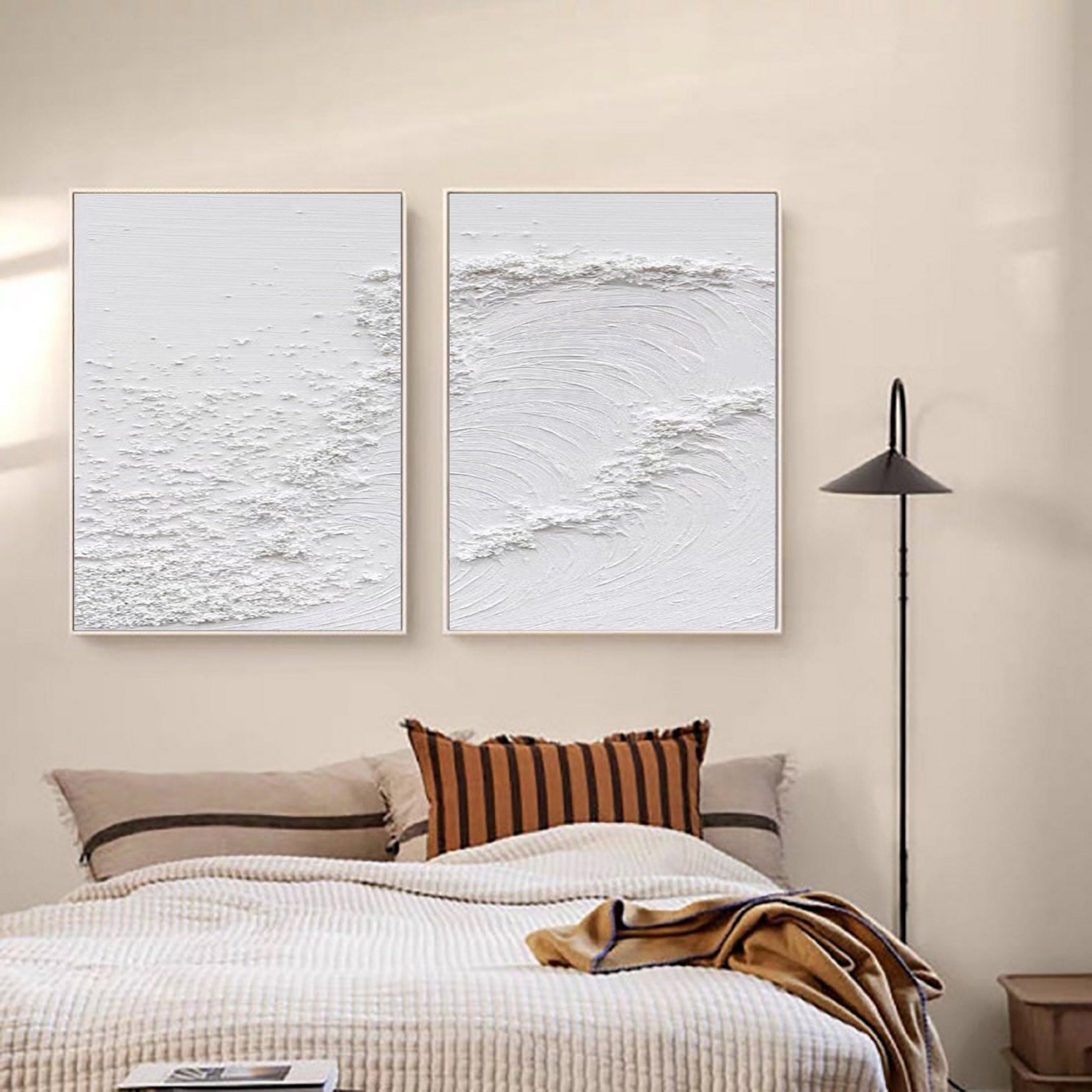 Abstract Tranquility Painting SET OF 2 #CXA 008