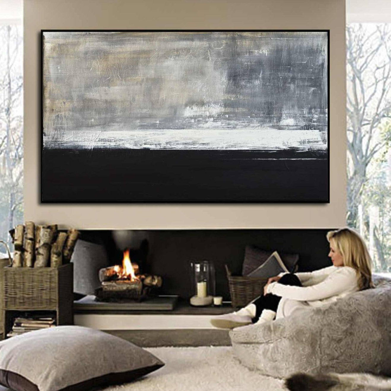 Abstract Painting Exclusive Home Decor "Spirit"