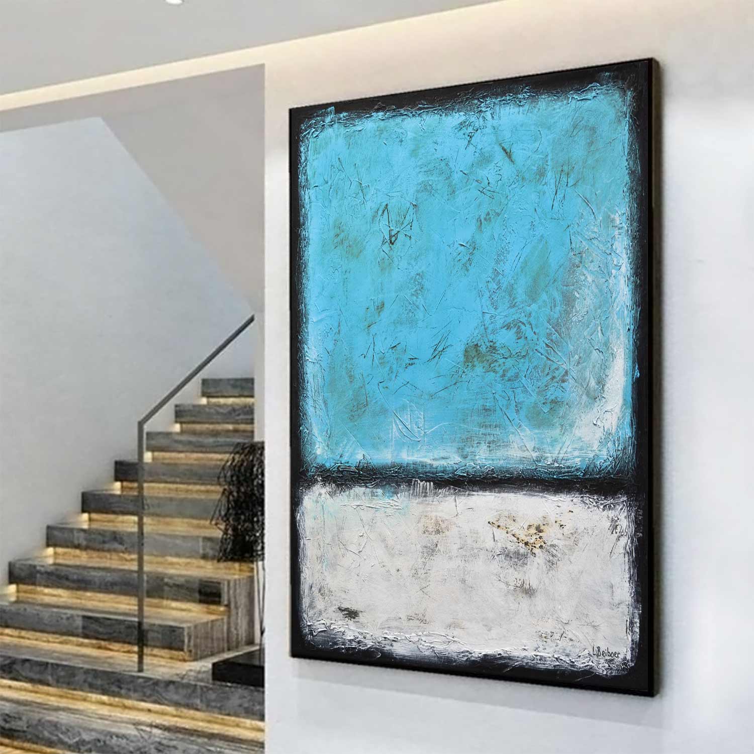 Mark Rothko a inspiré la peinture sur toile « Decode »